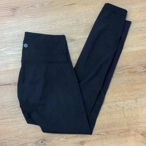 Lululemon Black Leggings 25" length